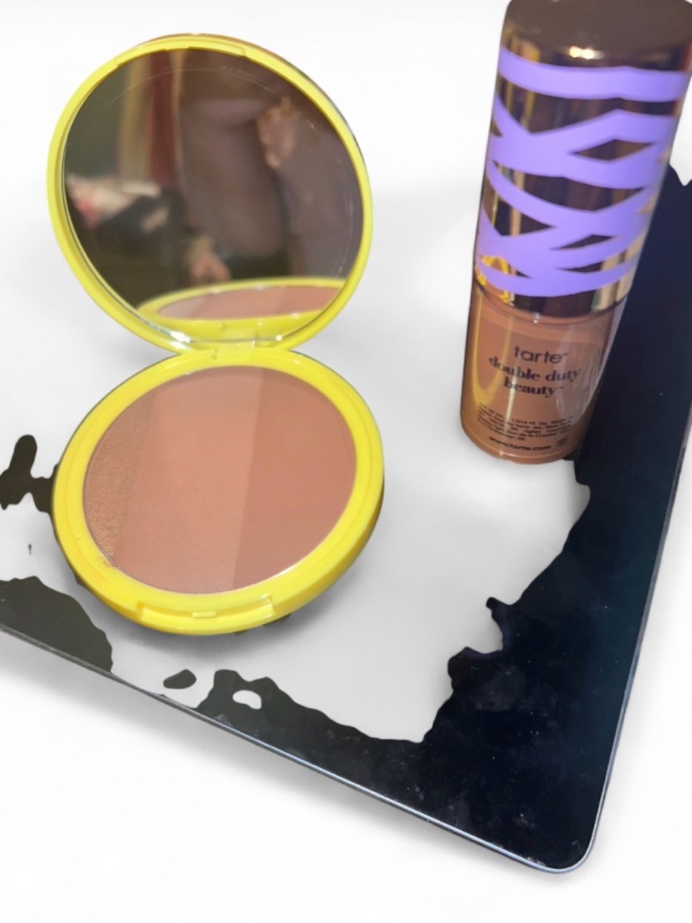Tarte Foundation + Double Duty Beauty Blush & Glow Bronzer Duo + Bundle